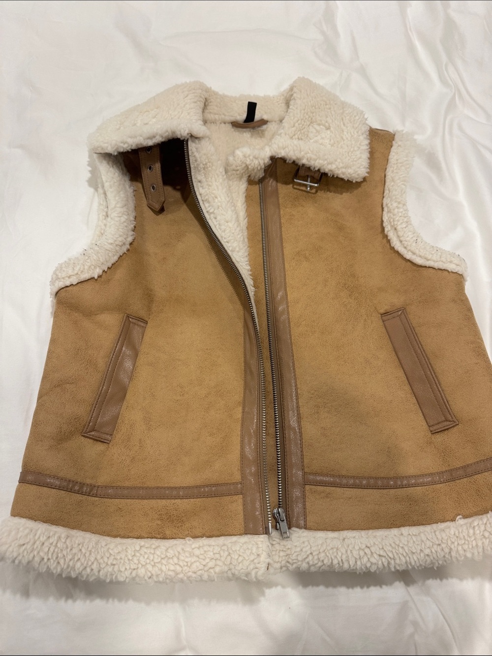 H&M Sherpa Style Vest